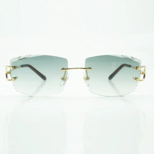 C Decor Wires - Diamond Cut Green Lens