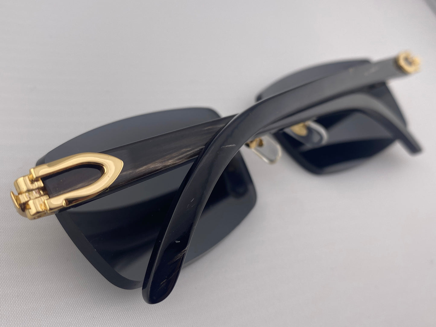 Black Buffs Sunglasses - Black Tinted Lens