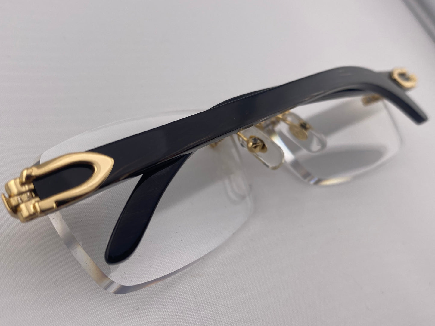 Black Buffs Sunglasses - Clear Lens