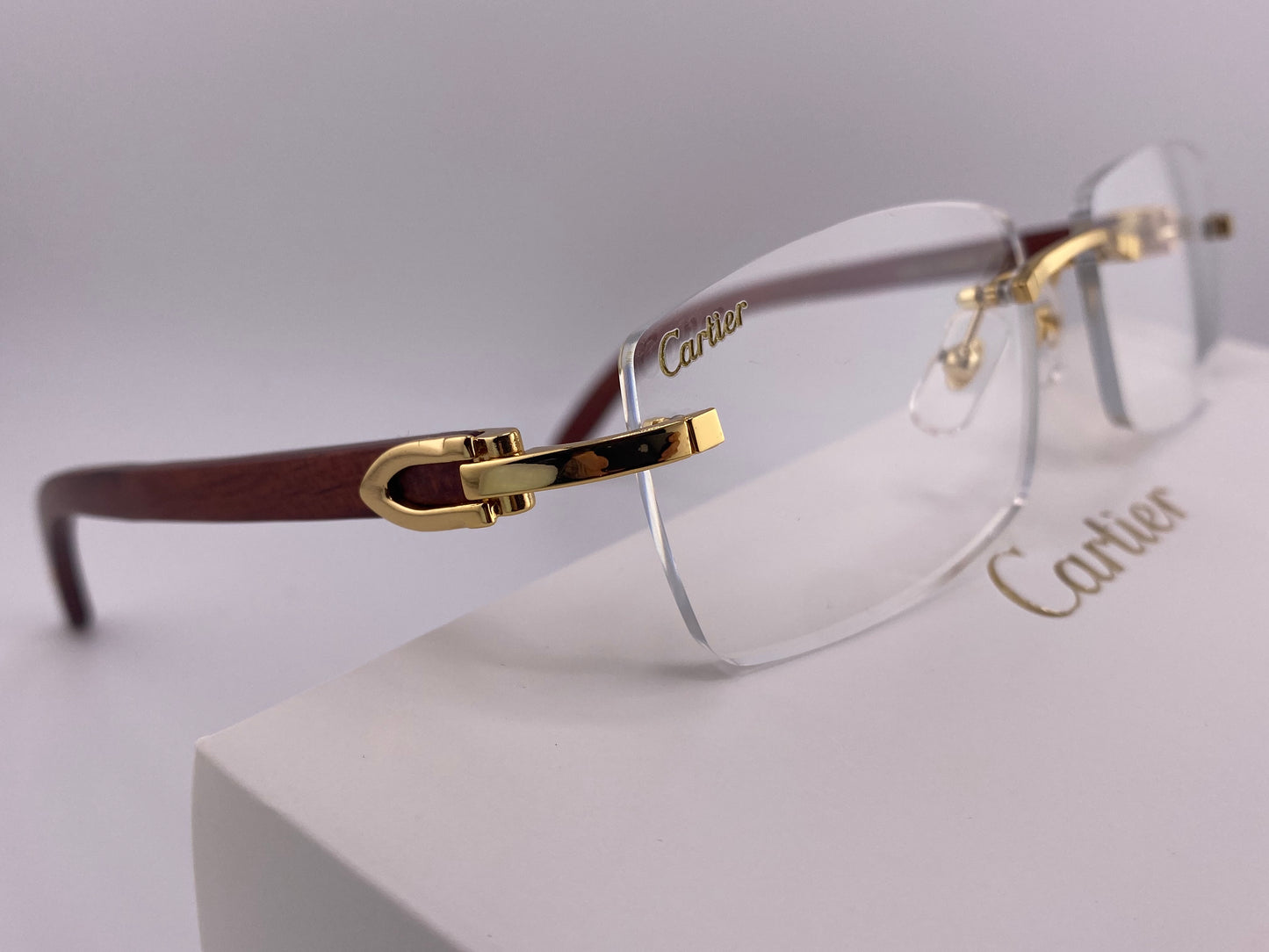 Wooden Frames - Black Lens
