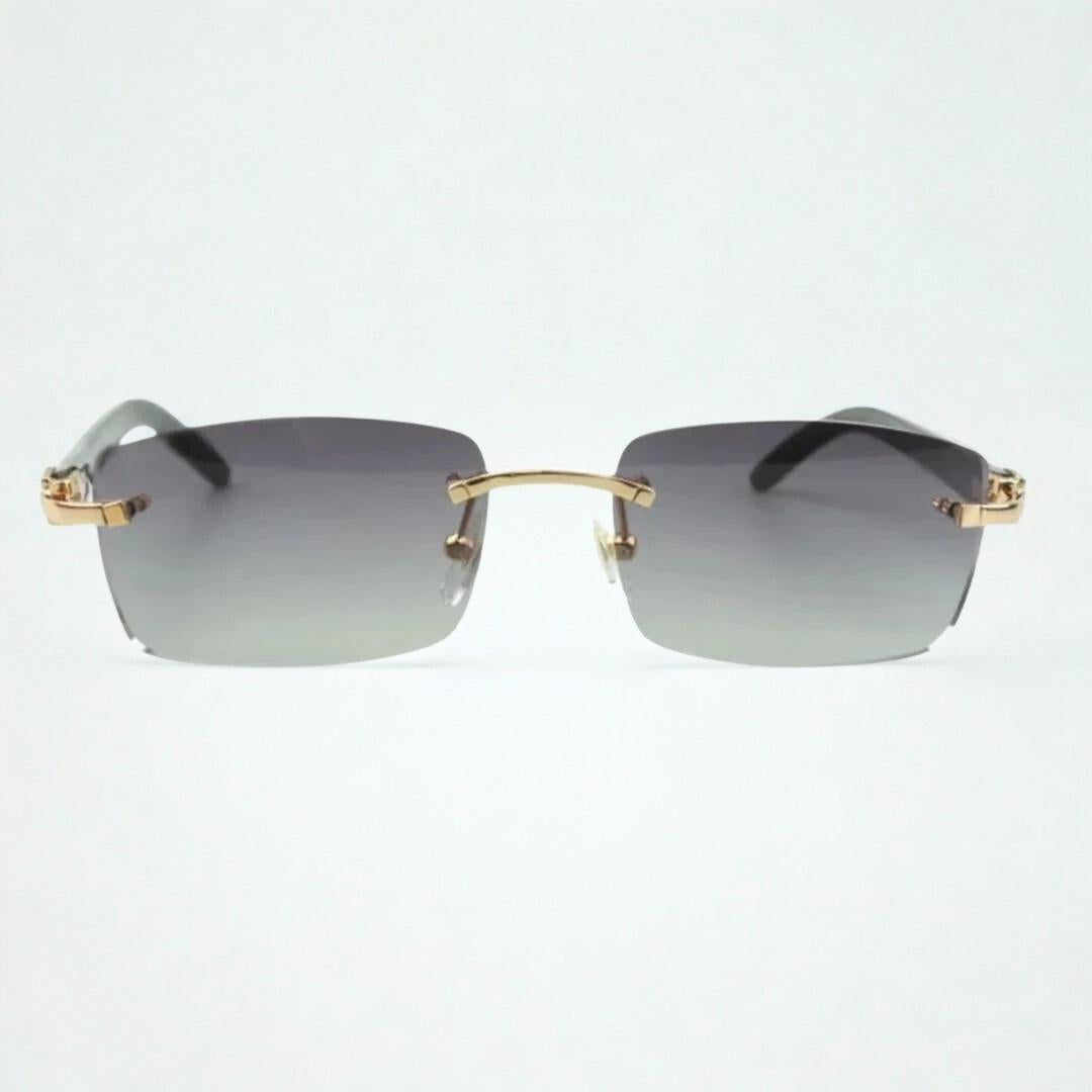 Black Buffs Silver Lens - Dolla Shades