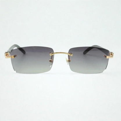 Black Buffs Silver Lens - Dolla Shades