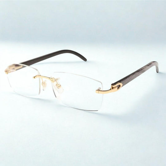 Black Buffs Clear Lens