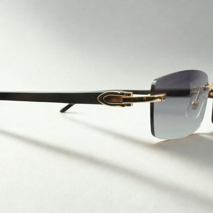 Black Buffs Silver Lens - Dolla Shades