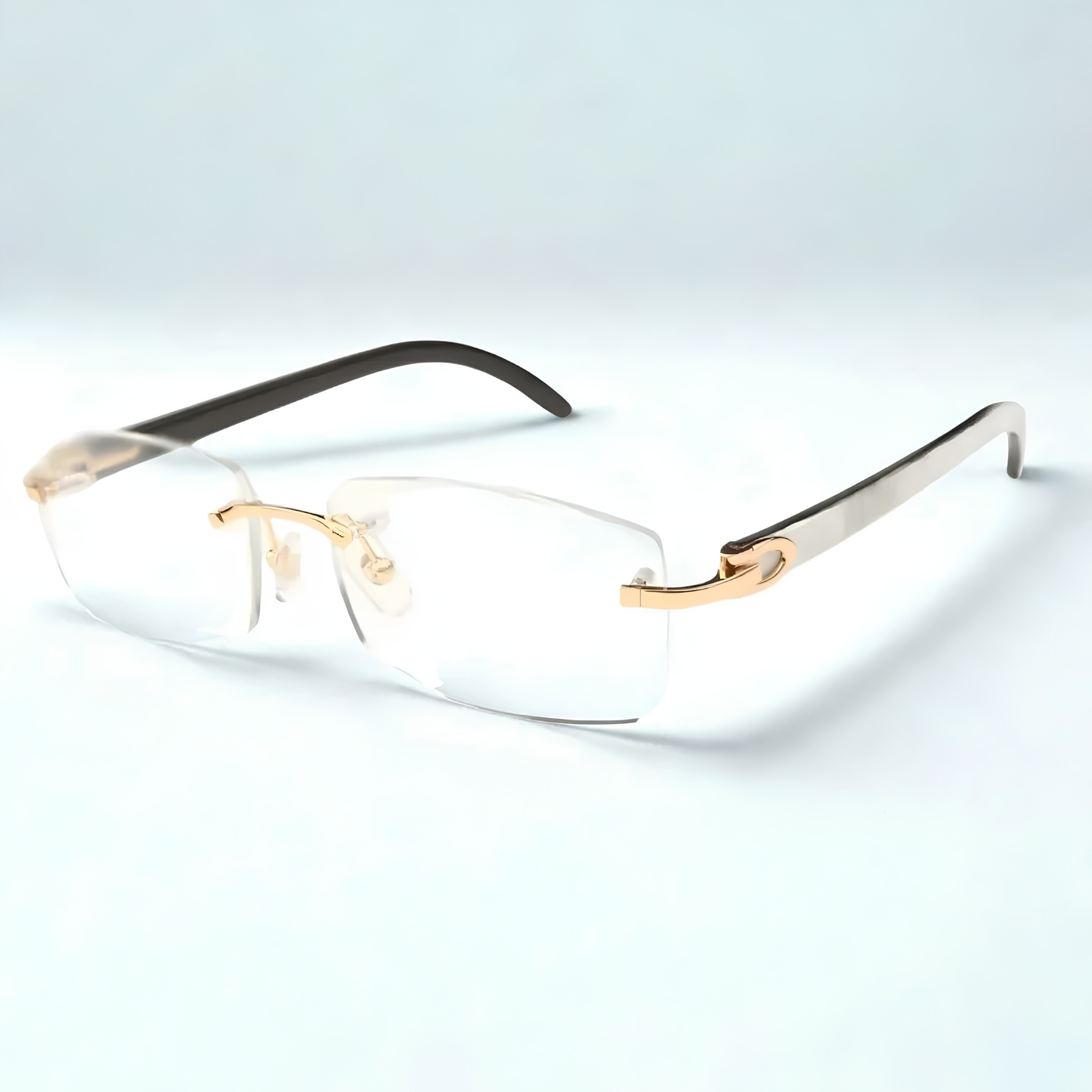 White Buffs Silver Lens - Dolla Shades