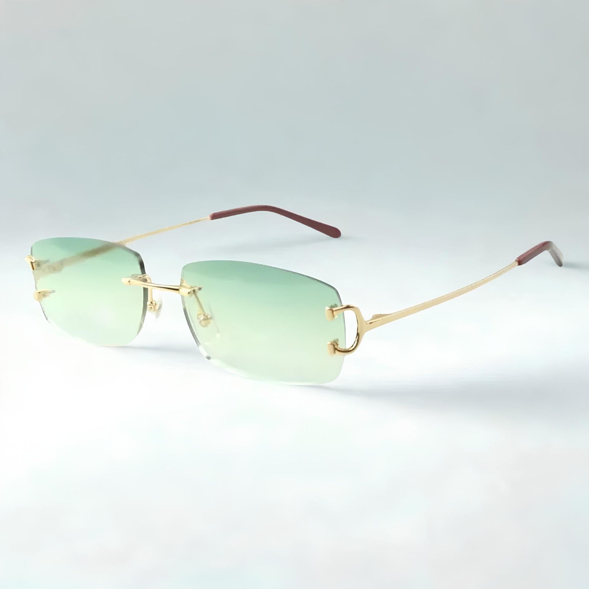 C Wires - Green Lens - Dolla Shades