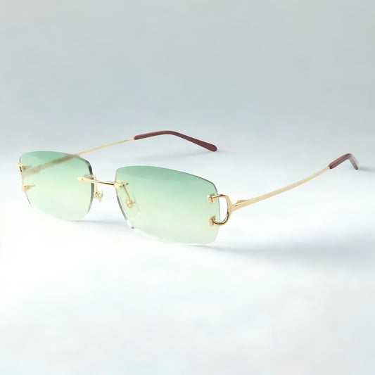 C Wires - Green Lens - Dolla Shades