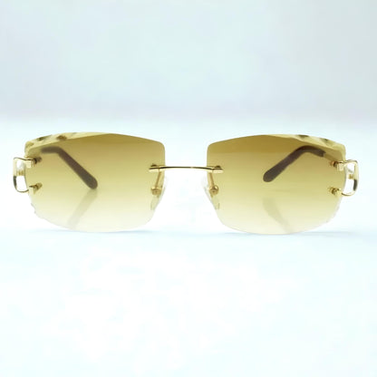 C Wires - Diamond Cut Brown Lens - Dolla Shades
