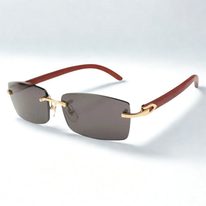 Wooden Frames - Black Lens