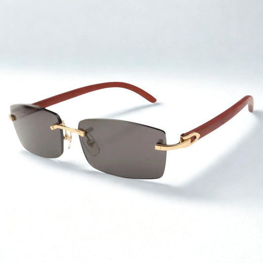 Wooden Frames - Black Lens