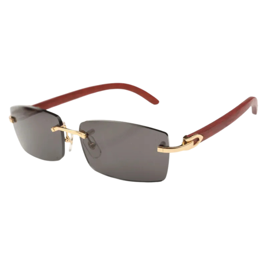 Wooden Frames - Black Lens