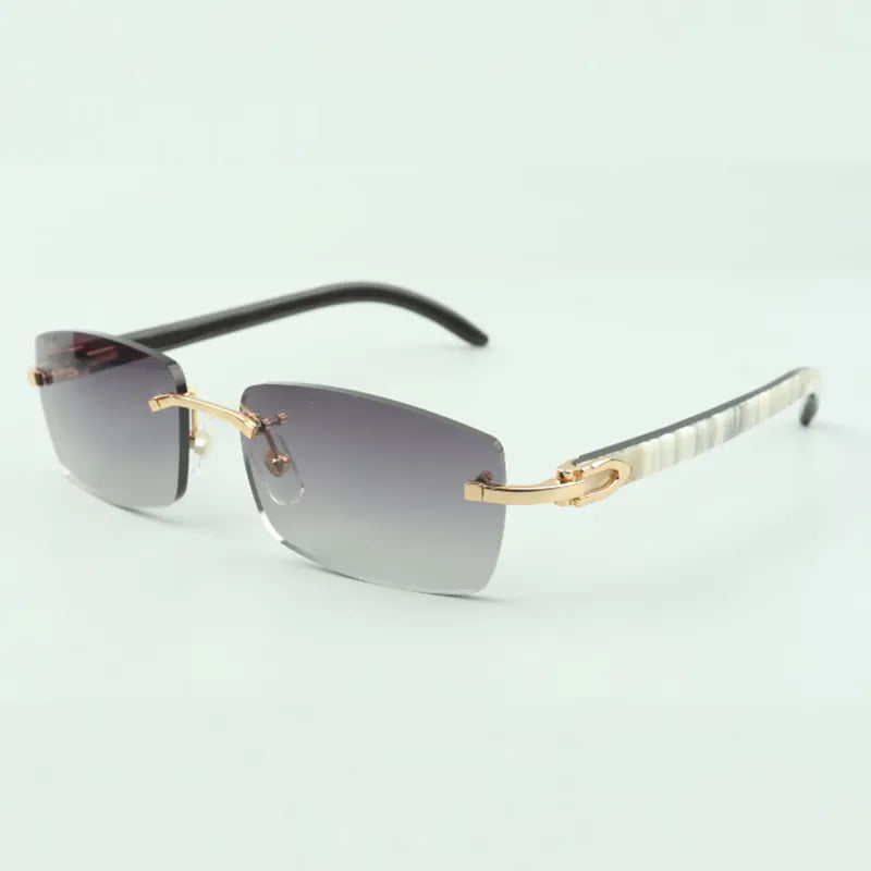 White Buffs - Blue Lens