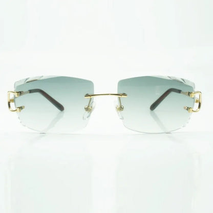 C Decor Wires - Diamond Cut Green Lens