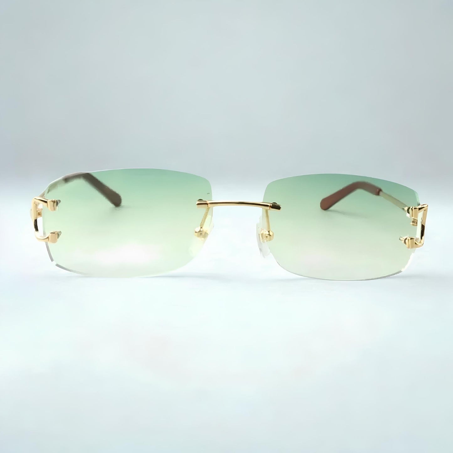 C Wires - Green Lens - Dolla Shades
