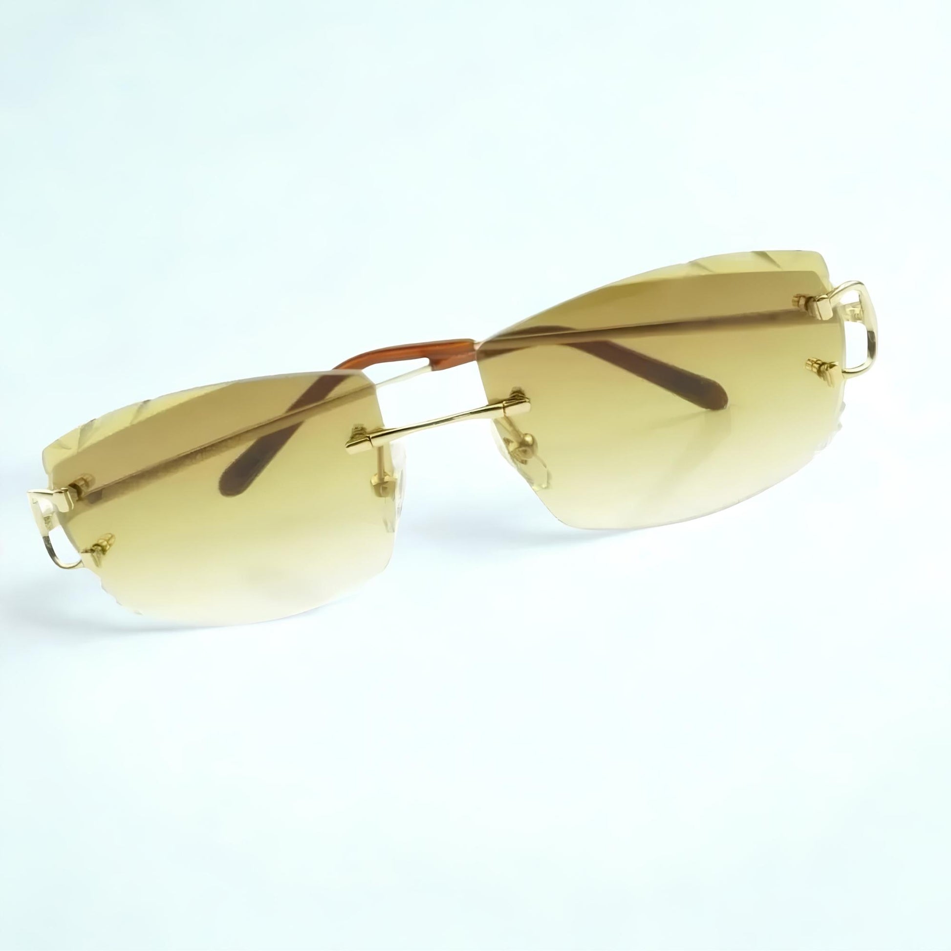 C Wires - Diamond Cut Brown Lens - Dolla Shades