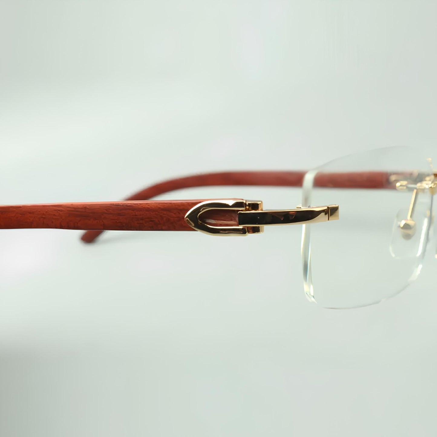 Wooden Frames - Clear Lens - Dolla Shades