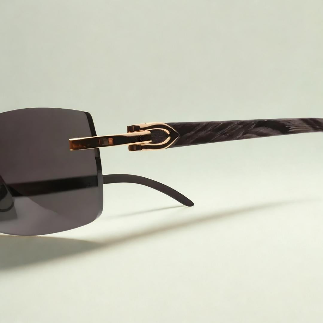 Black Buffs Black Lens - Dolla Shades