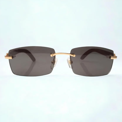 Wooden Frames - Black Lens - Dolla Shades