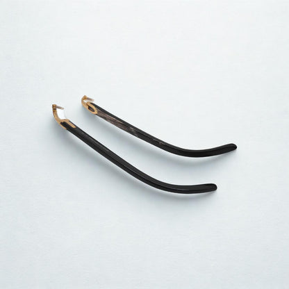 CZ Black Buffs Clear Lens - Dolla Shades