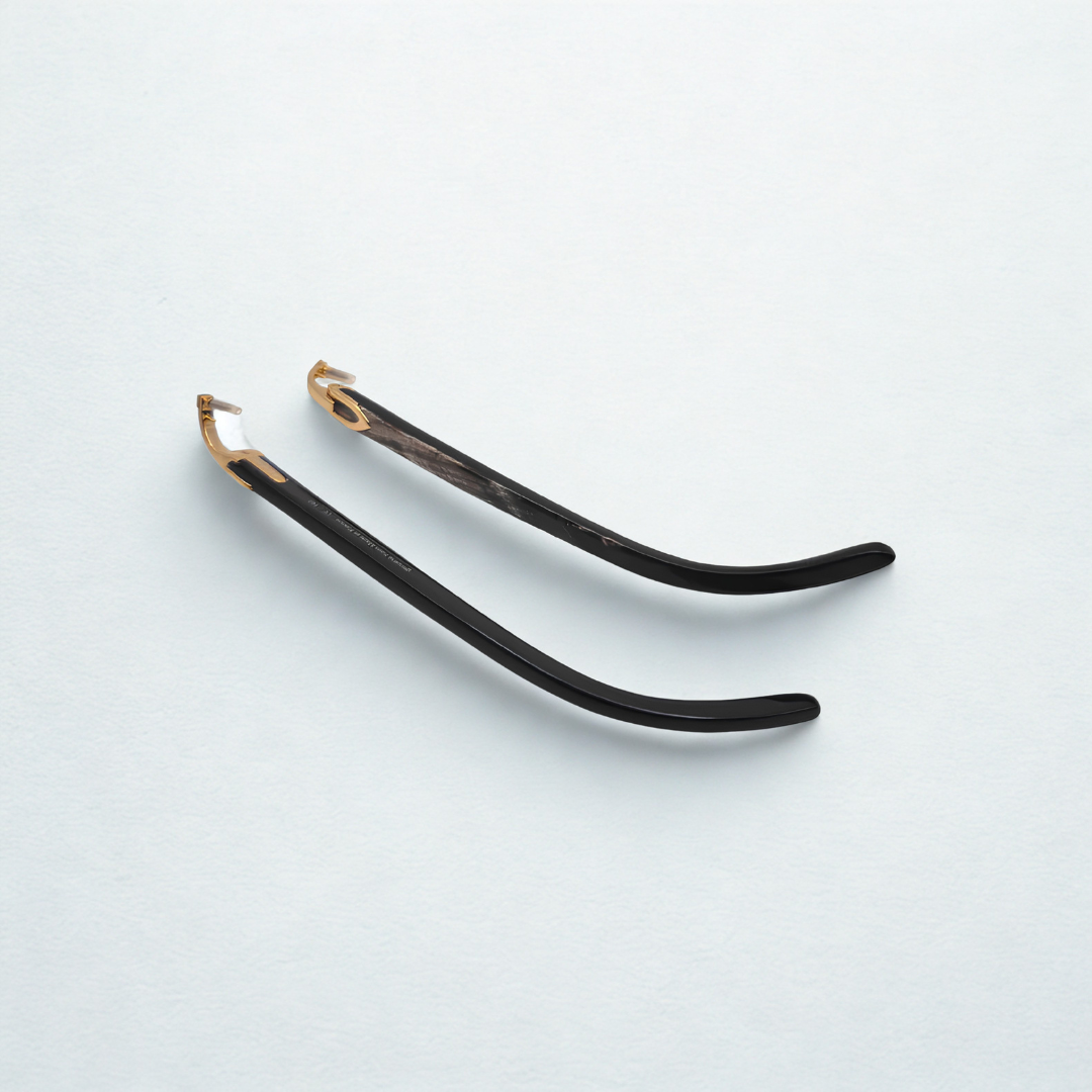 CZ Black Buffs Brown Lens - Dolla Shades