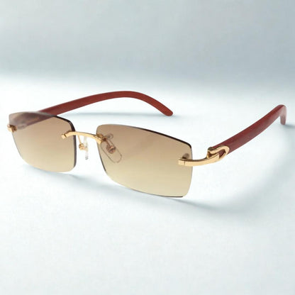 Wooden Frames - Black Lens