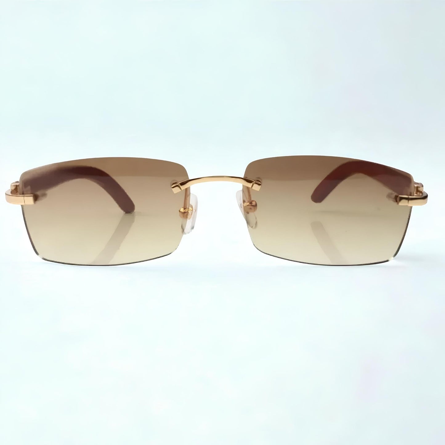 Wooden Frames - Brown Lens - Dolla Shades