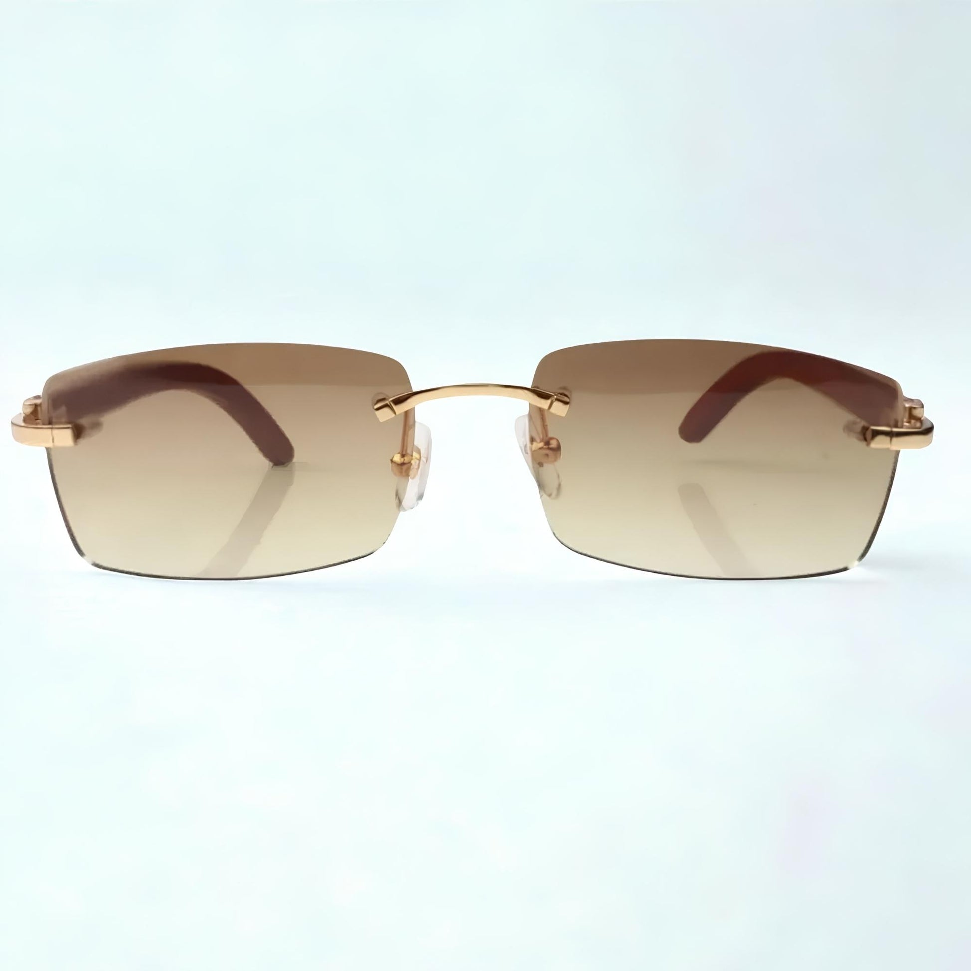 Wooden Frames - Brown Lens - Dolla Shades