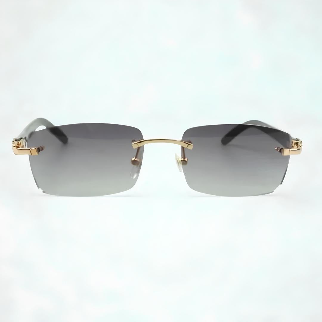 Black Buffs Silver Lens - Dolla Shades