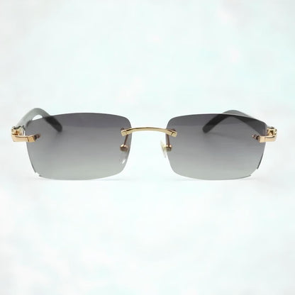 Black Buffs Silver Lens - Dolla Shades