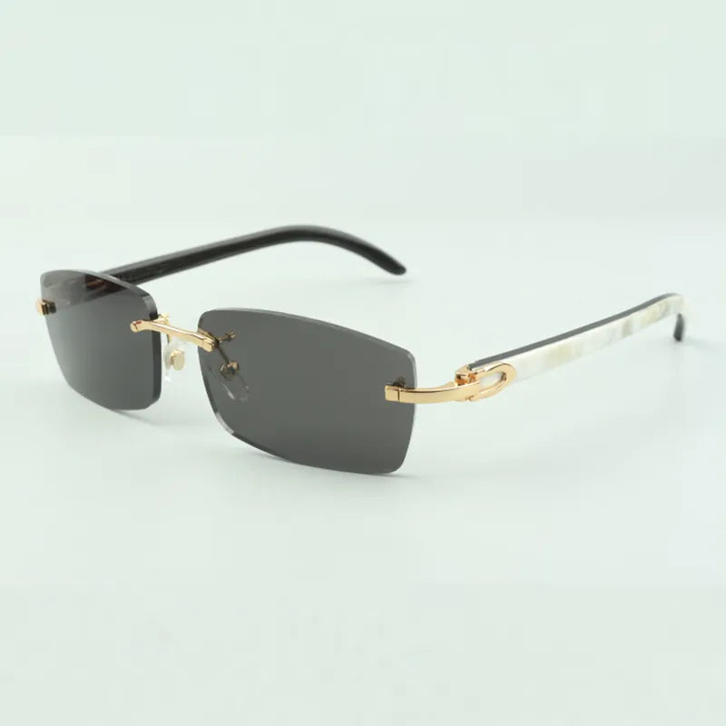 White Buffs - Blue Lens
