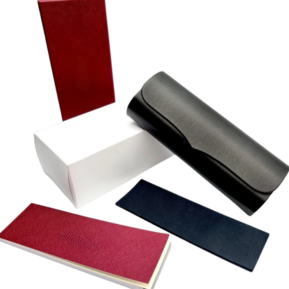 White Buffs Clear Diamond Cut Sunglasses | Premium Rimless Eyewear