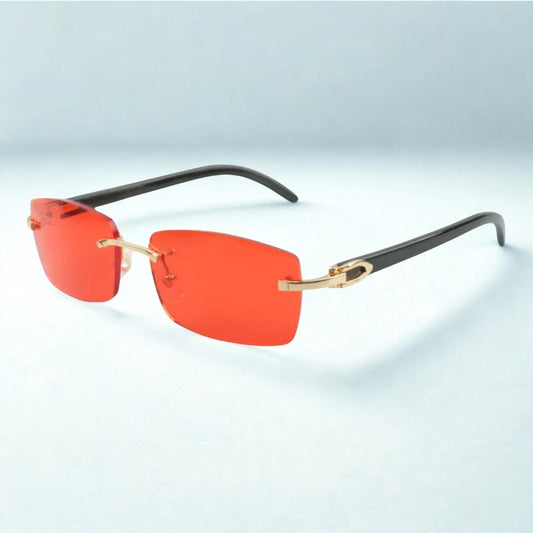 Black Buffs Red Lens