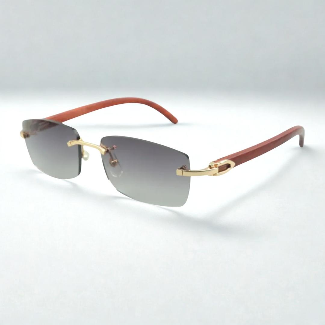 Wooden Frames - Black Lens