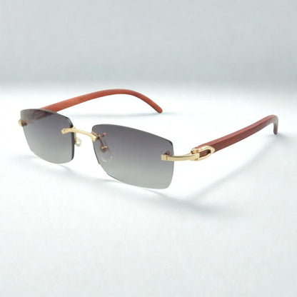 Wooden Frames - Black Lens