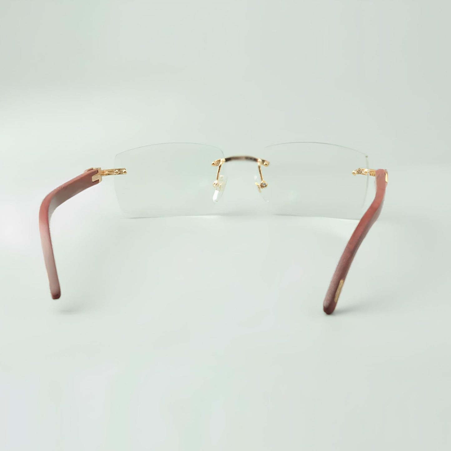 Wooden Frames - Clear Lens - Dolla Shades