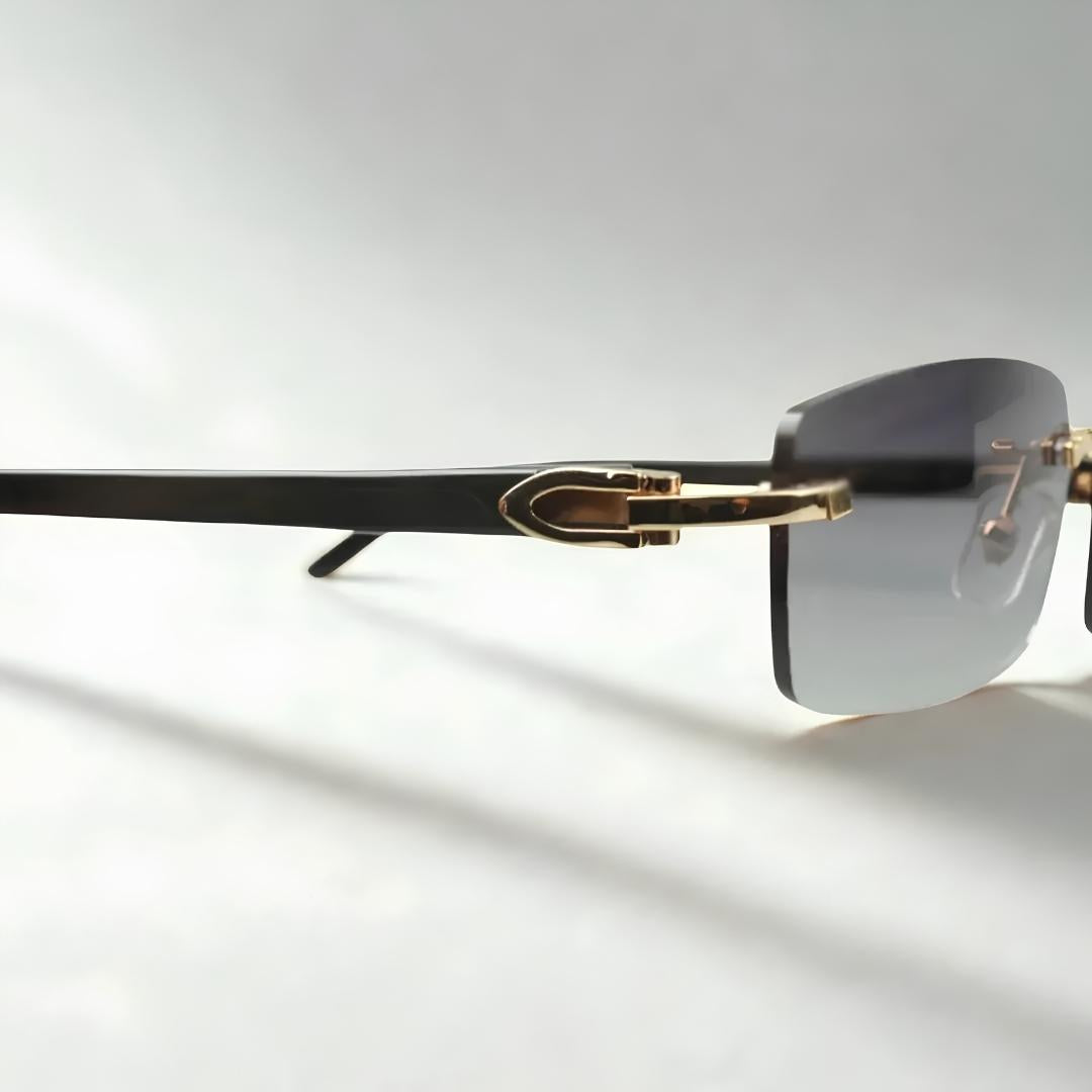 Black Buffs Silver Lens - Dolla Shades