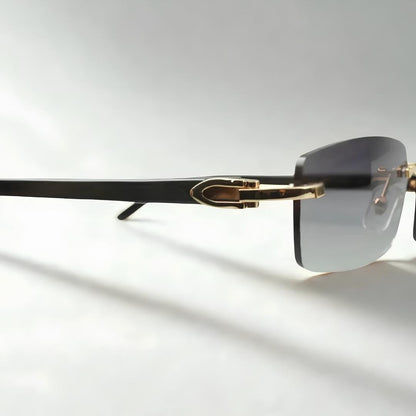 Black Buffs Silver Lens - Dolla Shades