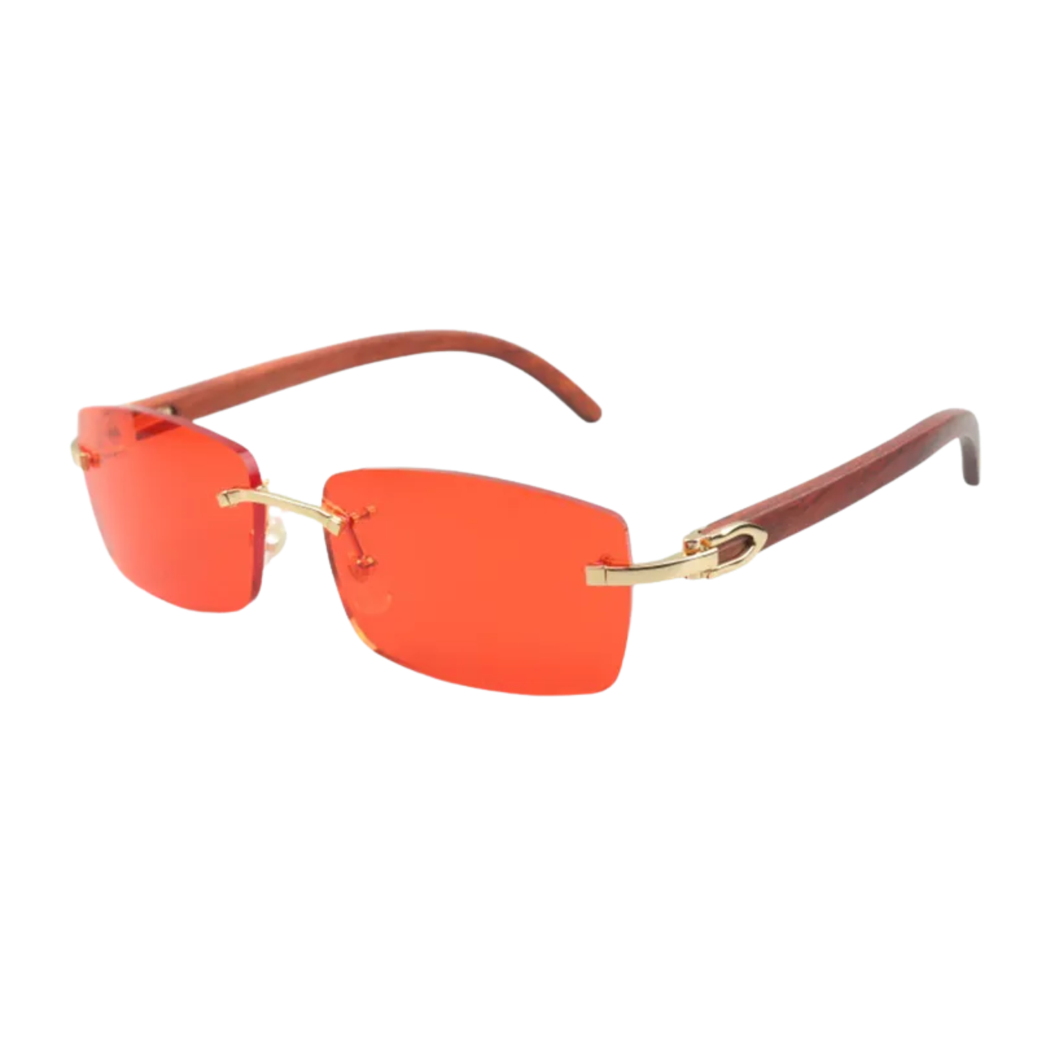 Wooden Frames - Brown Lens - Dolla Shades