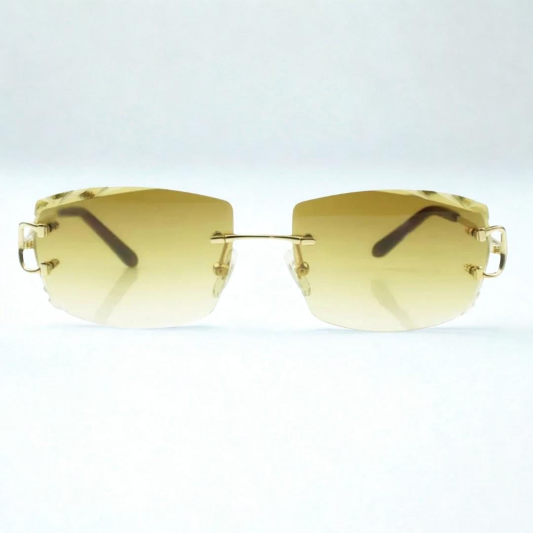 C Wires - Diamond Cut Brown Lens - Dolla Shades