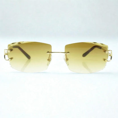 C Wires - Diamond Cut Brown Lens - Dolla Shades