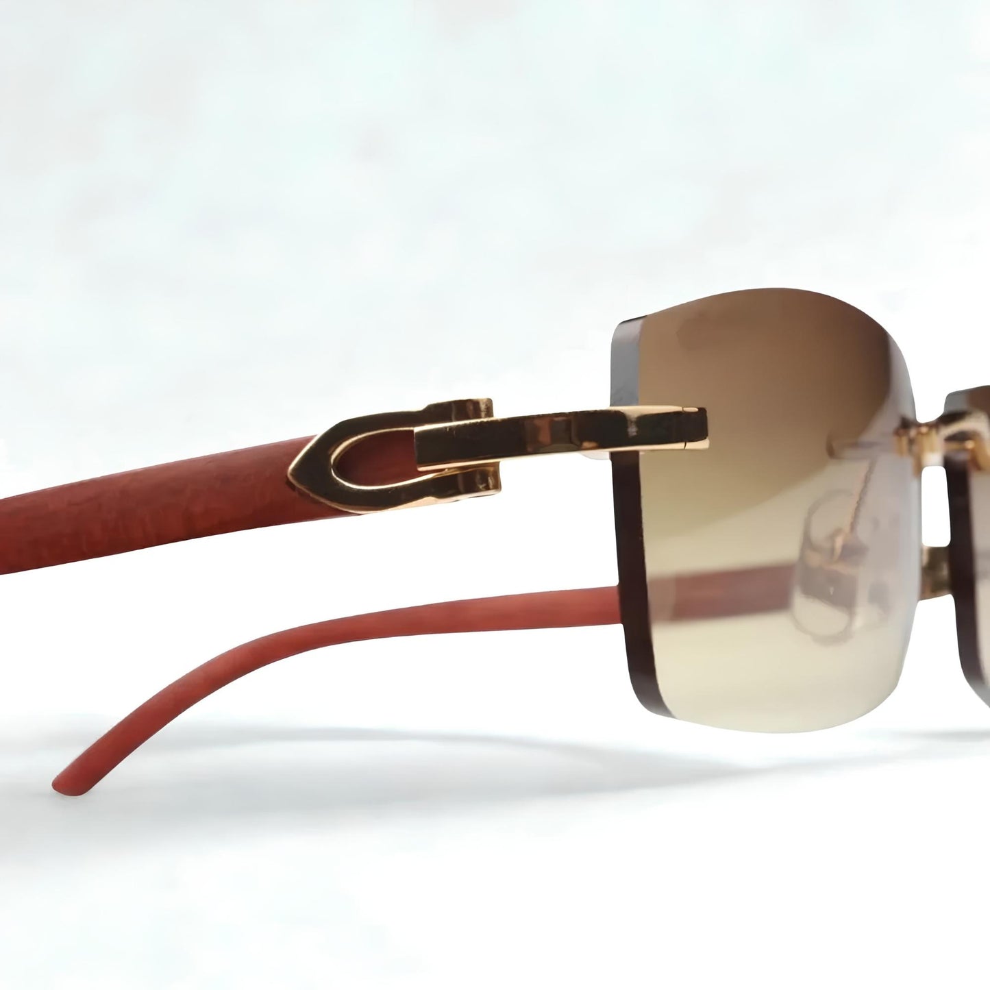 Wooden Frames - Brown Lens - Dolla Shades