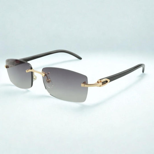 Black Buffs Silver Lens