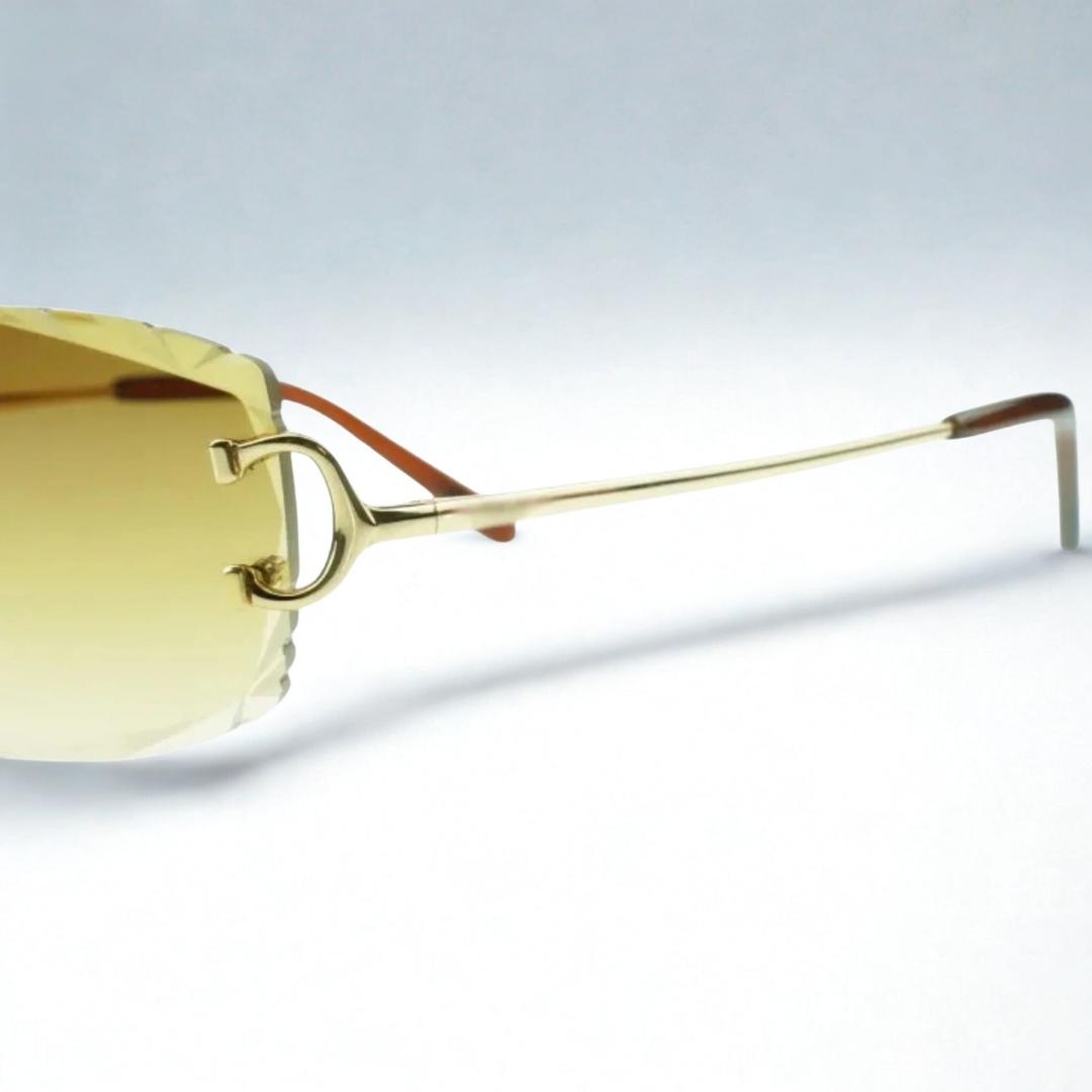 C Wires - Diamond Cut Brown Lens - Dolla Shades