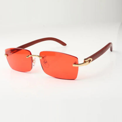 Wooden Frames - Blue Lens