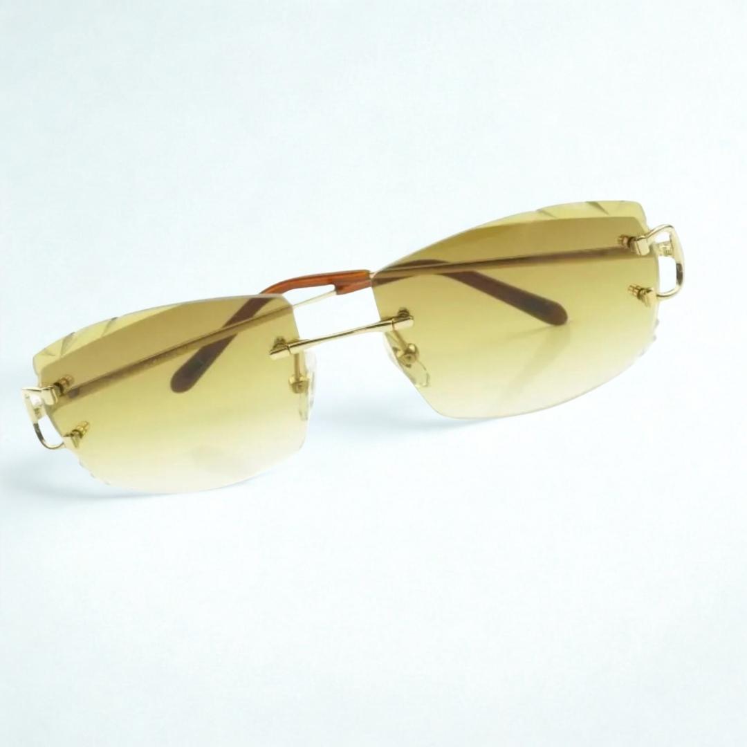 C Wires - Diamond Cut Brown Lens - Dolla Shades