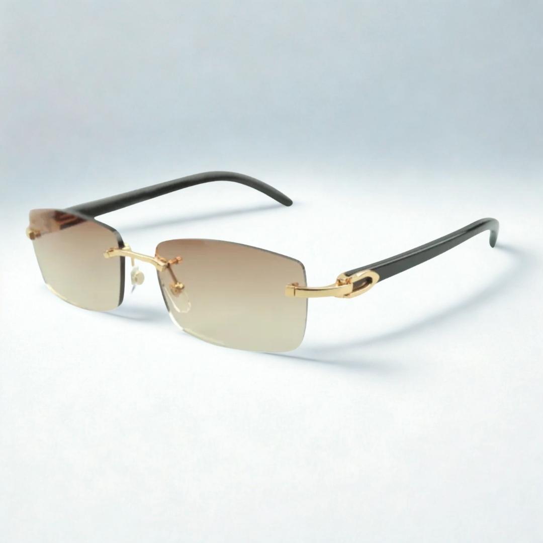Black Buffs Silver Lens - Dolla Shades