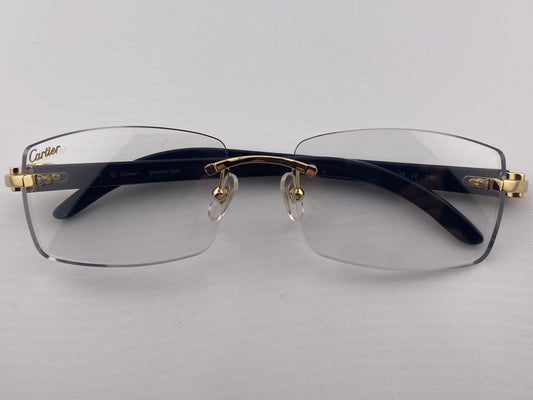 Black Buffs Sunglasses - Clear Lens