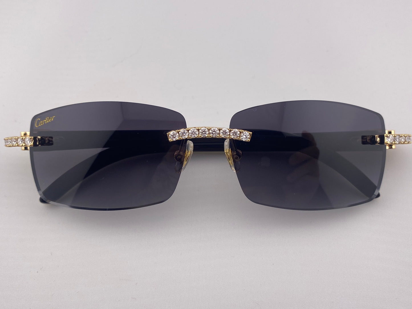 Moissanite White Buffs - Black Tinted Lens