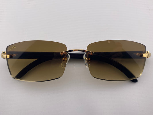 Black Buffs - Brown Tinted Lens