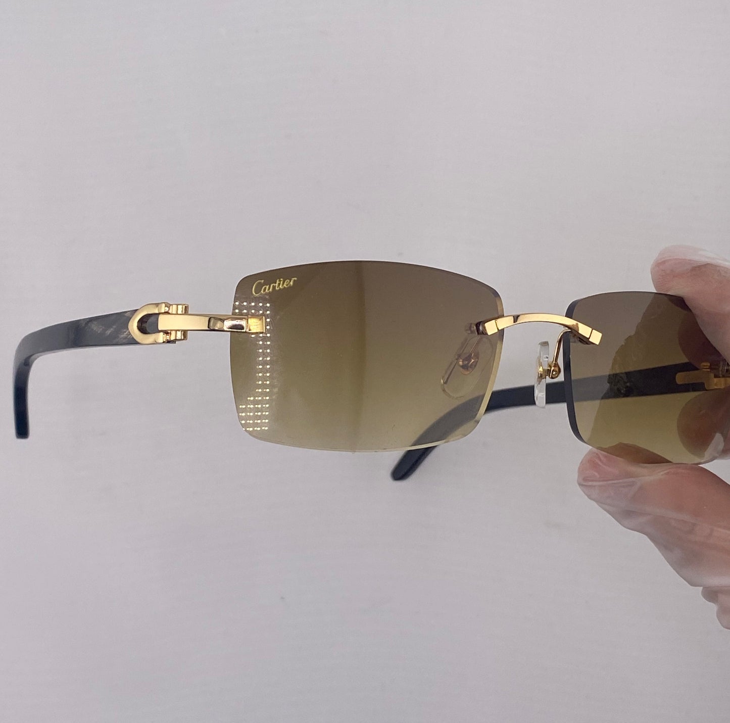 Black Buffs - Brown Tinted Lens